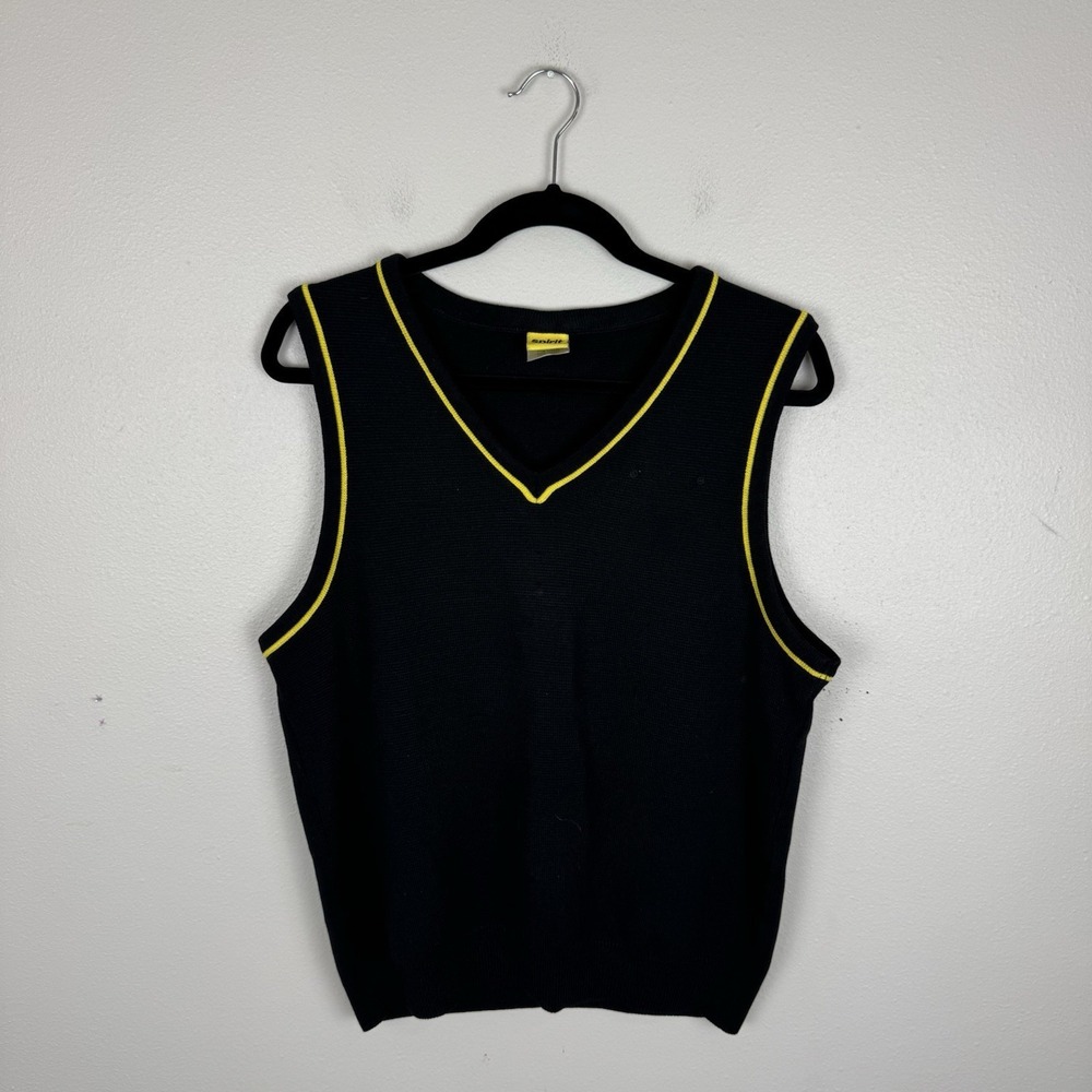 Spirit Airlines Men's Flight Attendant Uniform Sweater Vest Size M